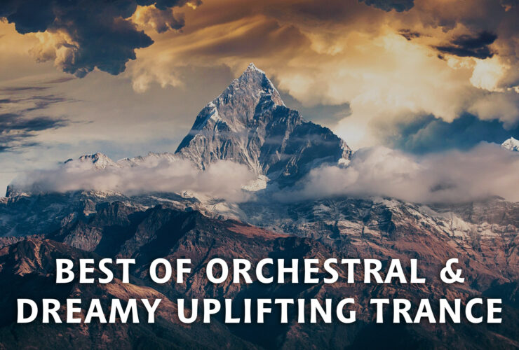 Pochette de la compilation 'Best Of Orchestral & Dreamy Uplifting Trance' mixée par T-Resoort