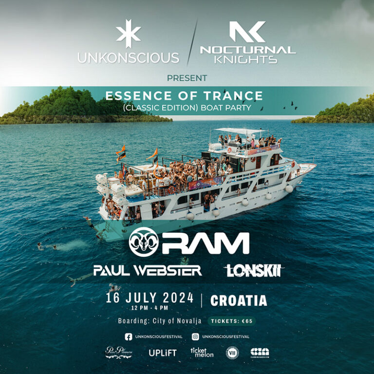 Line up 'Essence Of Trance' Boat Party 2024