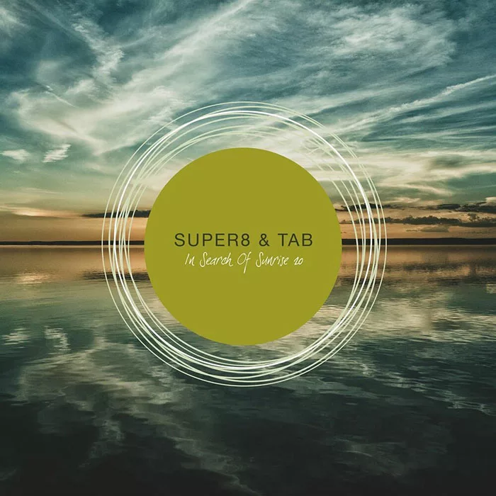 Pochette de la compilation Trance 'In Search Of Sunrise 20' mixée par Super8 & Tab