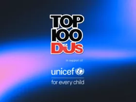 Visuel du "Top 100 DJs 2024" par DJ Mag