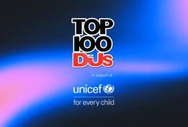 Visuel du "Top 100 DJs 2024" par DJ Mag